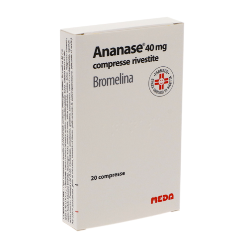 Ananase 40 mg - 20 compresse
